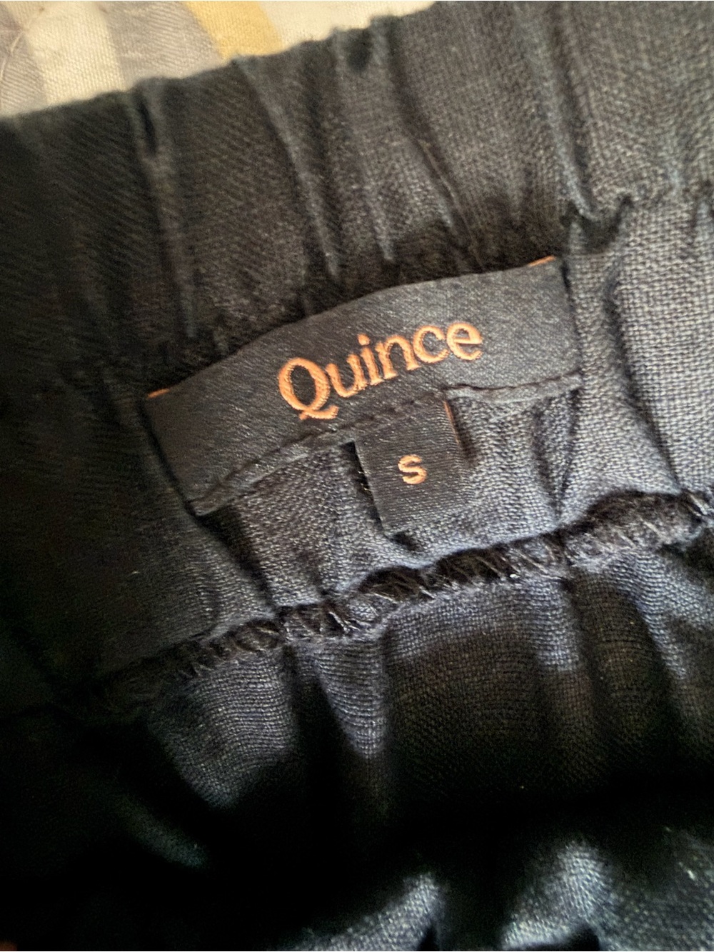 Quince 100% European Black Linen Maxi Skirt, Small - Picture 10 of 12